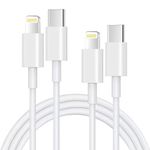 USB C to Lightning Cable 2M+3M [Apple MFi Certified] Fast USB C iPhone Charger Cable 2Pack 6FT+10FT Lightning to Type C Cable for iPhone 14 14 Pro Max 13 Pro Max 12 11 X XS XR 8 Plus,iPad,AirPods Pro