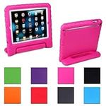 Aken Kids Light Weight Shock Proof Handle Case for iPad Mini/Mini 2 / Mini 3/ Mini 4 (Rose)