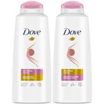 Dove Shampoo and Conditioner Set Sulfate Free - Endless Waves Curly Hair Shampoo and Conditioner, Wavy Hair Products, Anti-Frizz Hair Care, 20.4 Oz (2 Piece Set)