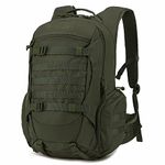 Mardingtop 35L Tactical Backpack Practical Military Rucksack with Rain Cover Outdoor Trekking Backpack Unisex Patrol MOLLE Backpack for Hiking, Camping,Traveling