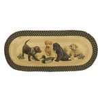 River's Edge 2532 Braided Rug 48-inch Oval - Labs