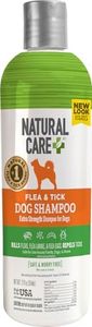 Natural Care Flea and Tick Dog Shampoo - Flea & Tick Treatment for Dogs - Flea & Tick Killer with Certified Natural Oils - 12 Fluid Ounces