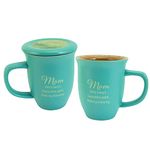 Abbey Gift Mom Abbey & CA Gift Coaster Mug, 4 by 4.38"