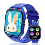 kaacly Kids Smart Watch Boys Girls - Smart Watch for Kids Fitness Tracker Watch with 1.57 Inch DIY Face Sport Modes Alarm Clock Calories Counter Christmas Birthday Gifts Toys for Children 4 5 6 7 8+