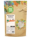 Wholefood Earth Oatmeal Fine Stabilised 500 g | GMO Free | High Fibre