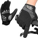 COFIT Anti-Slip Cycling Gloves, Touchscreen Full Finger Gloves Men Women Mountain Bike Gloves for BMX ATV MTB Riding, Road Racing, Bicycle, Climbing, Boating etc