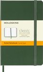 Moleskine Classic Notebook, Hard Cover, Pocket (3.5" x 5.5") Ruled/Lined, Myrtle Green, 192 Pages