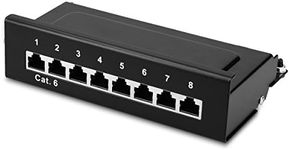 kwmobile 8 Port Patch Panel - RJ45 