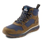 Kodiak Men's Mid-Cut Skogan Waterproof Hiking Boot, Gold/Blue, 11 Medium