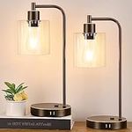 Industrial Touch Table Lamps Set of