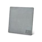 The Pizza Plate Baking Steel 30cm Square, Steel Pizza Stone, 6mm Thick for Bread and Pizza Making Unbreakable, UK Made