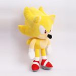 Aolivia Sonic plush, Super sonic doll, Super shadow plush, Cute sonic stuffed toys (super sonic)