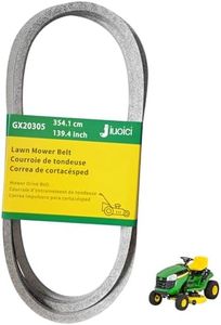 Upgraded GX20305 GY20571 Deck Drive Belt Compatible with John Deere 48 Inch Deck Lawn Tractor Mower L120 L130 L2048 L2548, 139.4 Inch Length Drive Flat Belt, More Durable and Reliable, Easy to Install