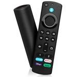 Replacement Voice Remote Control fit for Fire Smart TVs Stick/TVs Cube/Lite/4K/4K Max and fit for Insignia/Toshiba/Pioneer Smart TVs