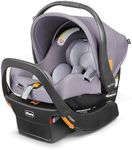 Chicco KeyFit Max ClearTex Infant Car Seat and Base, Rear-Facing Seat for Infants 4-30 lbs., Infant Head and Body Support, Compatible with Chicco Strollers, Baby Travel Gear | Lupine/Purple