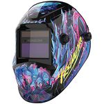 YESWELDER True Color Solar Powered Auto Darkening Welding Helmet, Wide Shade 4/9-13 for TIG MIG ARC Weld Hood Helmet LYG-L500A-CP