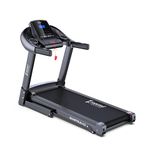 Cockatoo SmartRun 4.0 4HP Peak DC Motorized Treadmill for Home, with 3 Level Manual Incline, Max Speed 16 Km/Hr, Max User Weight 120Kg,(DIY, Do It Yourself Installation)