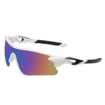 Roshfort Mens Sports Sunglasses Uv Protection Sunglass For Men Cycling Running Driving Fishing Glasses (A-1,Black White),Non-Polarized
