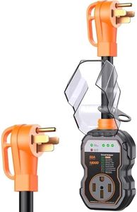 GAERGO 2026 𝐋𝐚𝐬𝐭𝐞𝐬𝐭 RV Surge Protector 50 Amp, High 18000J RV Circuit Analyzer, IP68 Weatherproof Heavy Duty RV Electrical Protection for Campers & Travel Trailers