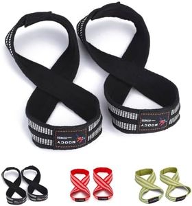 MOOCY Figure 8 Lifting Straps-Weightlifting Straps,Deadlifts - Deadlifting Straps,Lifting Straps,Wrist Straps