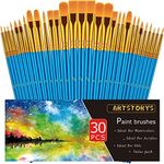 Paint Brushes Set, 30 Pcs Paint Bru