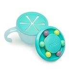 melii Abacus Snack Container with lid for Kids Toddlers and Baby - Blue