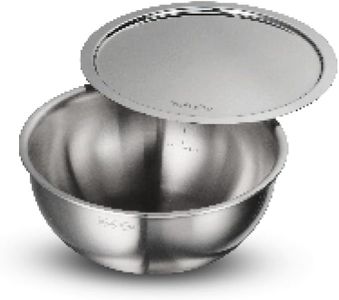 Tramontina Aeion 22 cm TriPly Stainless Steel Tasla with Lid – 3.0L w/Measuring Scale, Non-Toxic, Induction Ready, NSF Certified, Superior Heat Retention & Even Heating, Serve 3-4, 10 Years Warranty