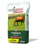 Nutrigrow Horse & Pony Paddock & Pasture Fertiliser (20-10-10) 20KG | Covers 2000m² / Half an Acre