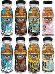 Grenade Carb Killa 330ml Mixed Flavour Pack High Protein Shake Bottles, Pack of 8