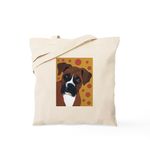 CafePress Boxer Dog The Look! Tote Bag Natural Canvas Tote Bag, Reusable Shopping Bag