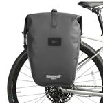 Rhinowalk Bike Pannier Bag 25L Waterproof Motor Pannier Backpack Shoulder Bag Laptop Panniers Professional Cycling Accessories (1 PCS)