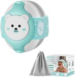 YomauiYee Baby Headphones,Bear Infant Ear Protection Noise Cancelling Headphones for Infants 0-36 Months,Baby Travel Essentials with Carrying Bag Infant Earmuffs for Sleep/Airplane/Outdoor