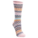 Worlds Softest Womens One Size Polyester Studio Crew Socks Phoenix Sand