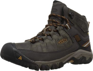 KEEN Men’s Targhee 3 Waterproof Hiking Boots, Black Olive, Size 12