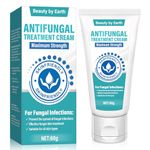 Antifungal Cream - Anti Fungal Skin Cream Relief Jock Itch, Ringworm, Eczema, Athletes Foot Treatment, Extra Strength Antifungal Cream Fast Soothe Fungal Skin for Face & Body