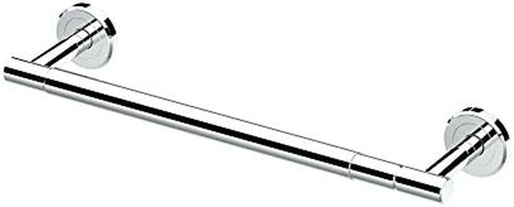 Gatco 1433C Latitude II Paper Towel Holder, Chrome | Wall Mount Kitchen, Bathroom Paper Towel Holder