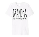 Grandma Like Mom Only Cooler T-Shir