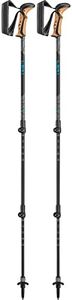 Leki Khumbu Lite AS Walking Pole Pair ONE SIZE BLACK