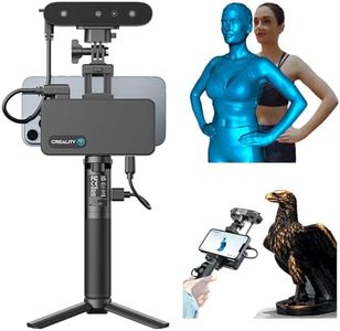 Creality 3D Scanner CR-Scan Ferret Pro for 3D Printing, Upgrade Handheld Scanner with Wireless Scanning Anti-shake Tracking, Fast Full-color Scan, 0.1mm Accuracy for IOS/Android Phone PC Win 10/11