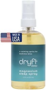 Dryft Sleep Magnesium Sleep Spray Topical Magnesium Oil for Body, Made in USA, No Itch, Eases You Into Sleep and Soothes Muscles, Aromatherapy Light Citrus Scent, Smooth on Skin