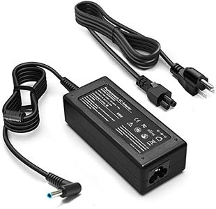 65W Laptop Charger for HP Pavilion x360 14 15 17, HP Envy 13 15 X360, HP Elitebook 840 G5, HP ProBook HP Chromebook HP Stream Series, HP Spectre 710412-001 19.5V 3.33A HP Smart Blue Tip Adapter