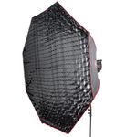 PIXAPRO 170cm 6ft Elinchrom Easy Set Up Softbox Umbrella Open Octagonal Soft Box Round Diffuser Circular Grid Softbox Studio Photo Key Lighting Octobox Lightbox Portrait Product Photography (170cm)