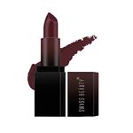 Swiss Beauty Hd Matte Pigmented Smudge Proof Lipstick | Creamy Matte Long Stay Lipstick | Wine Blush, 3.4g