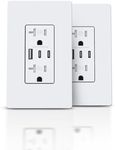 TOPELER Wall Outlet with 3 USB Port