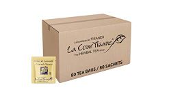 La Courtisane Herbal Tea Chamomile Flowers, Kosher, Gluten-Free, 80 Count, 281g