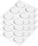 Cettkowns 24-Pack Drum Dampeners Silicone Non-toxic Soft Clear Drum Silencers Drum Damper Gel Pads Drum Mute for Drums Tone Control