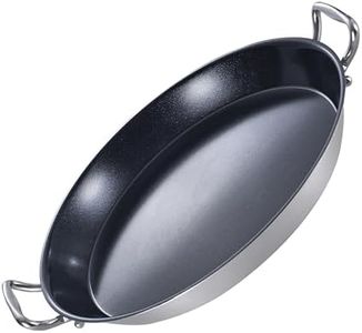 LOLYKITCH Nonstick Paella Pan | Ceramic Coated | 16 Inch for Family of 8-10