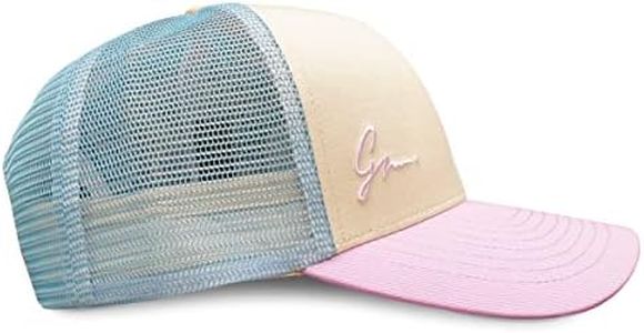 Grace Folly Beach Trucker Hats for Women- Snapback Baseball Cap for Summer (Classic Blue & Lavender)