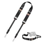 K&F Concept Camera Neck Strap for Photographers with Quick Release, Adjustable Camera Shoulder Sling Strap Compatible for Nikon Canon Sony Olympus DSLR Camera