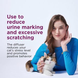 Comfort Zone Cat Calming Diffuser – Stress Relief Plug-In